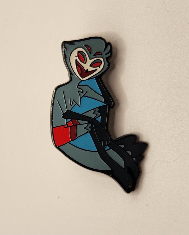 Helluva Boss Summer Swimsuit Stolas Limited Enamel Pin Vivziepop Sharkrobot