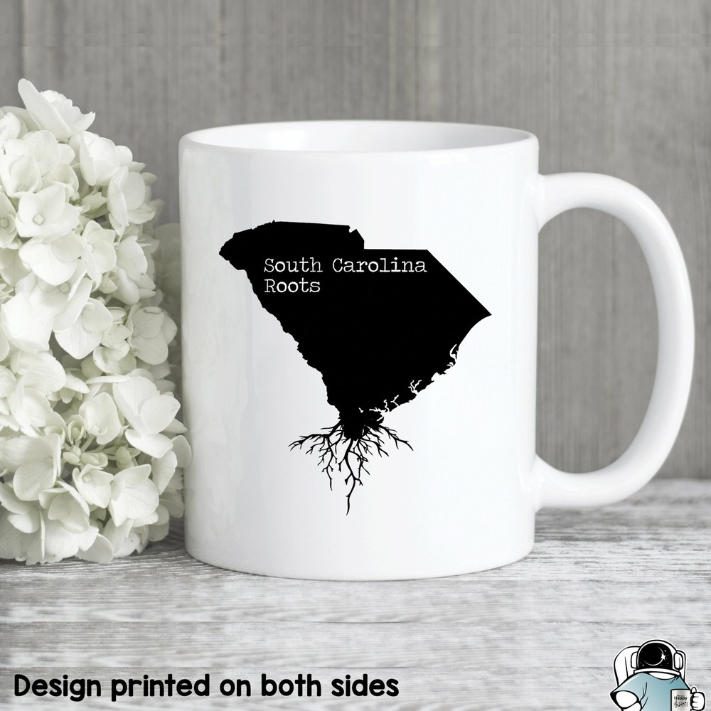 South Carolina Map Coffee Mug - Perfect Gift for SC Lovers
