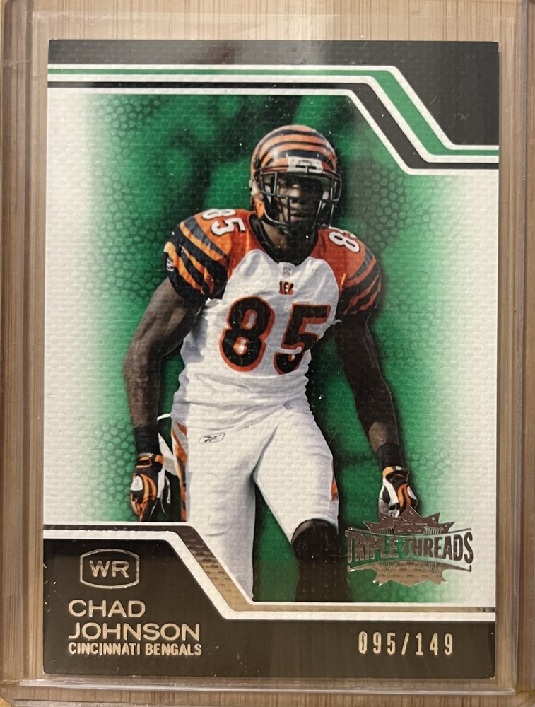 2008 Topps Triple Threads #51 Chad Johnson Emerald #/149