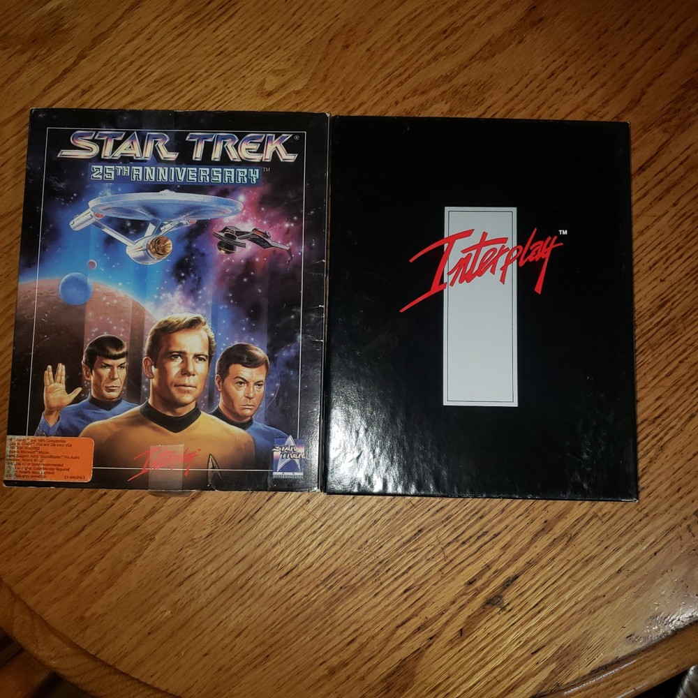 Star Trek 25th Anniversary PC Game Interplay 3.5