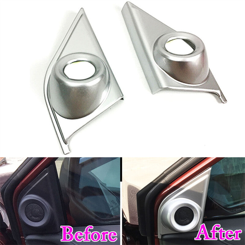 Chrome A-pillar Speaker Cover Trim For Honda CR-V CRV 5th 2017-2021 Accessories