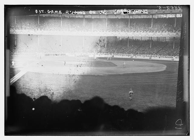 Photo:Polo Grounds,1st game of World Series,Baseball,1913,field,stands