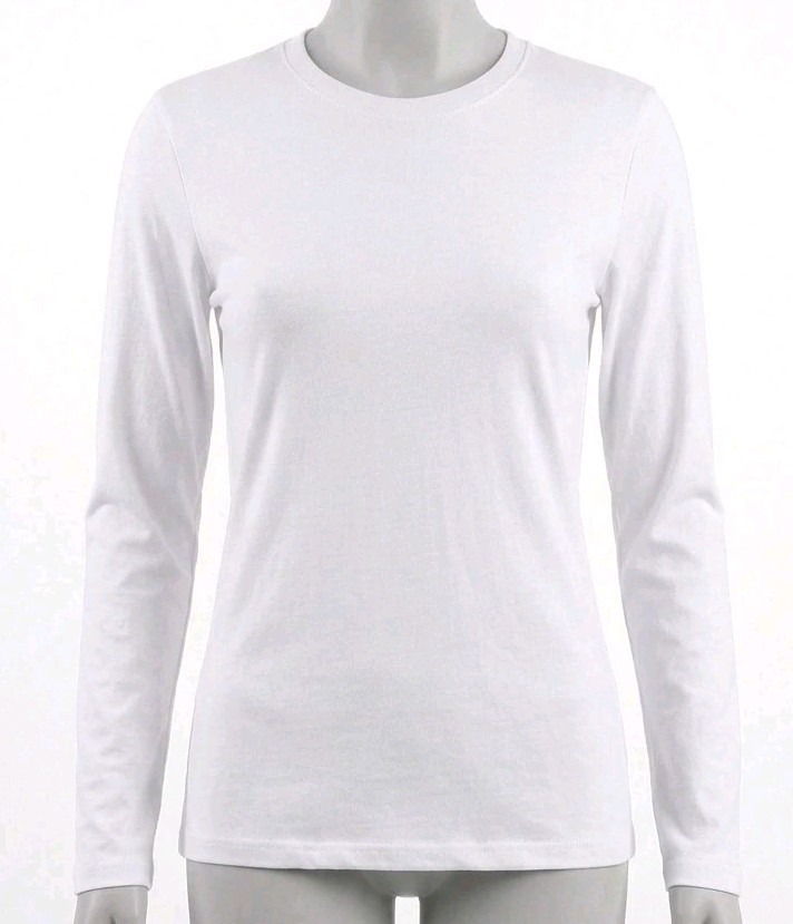 Gildan Men's L  Heavy Cotton Jersey Crew Neck Long Sleeve T-Shirt (260406-02)