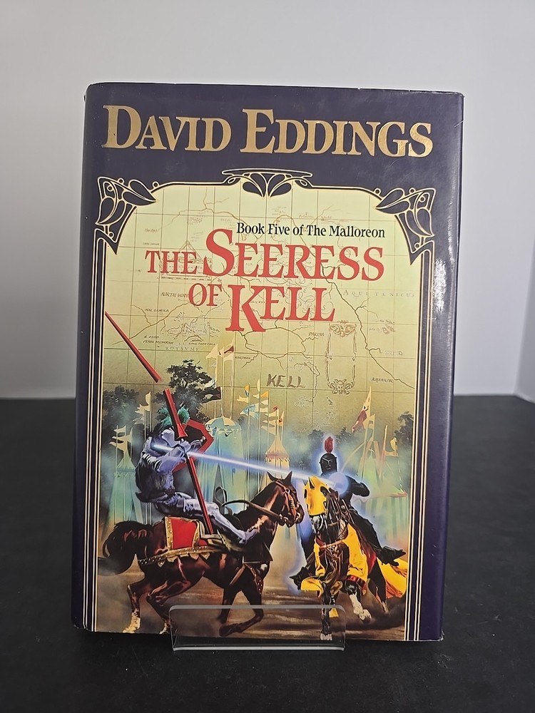 The Seeress of Kell 1st Ed HC DJ VG David Eddings Malloreon Book 5 Del Rey 1991