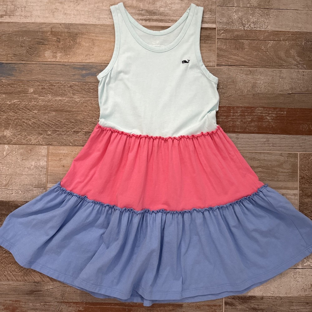VINEYARD VINES Girl Cotton Sundress Size 7-8
