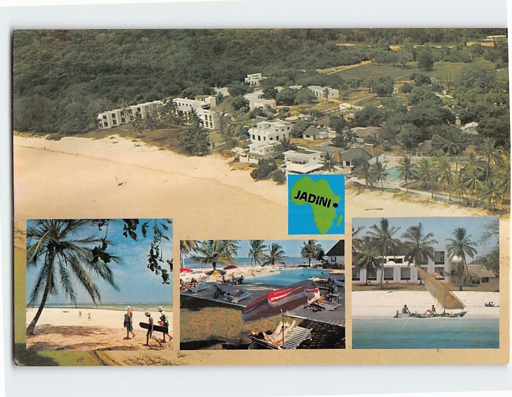 Postcard Scenes & Views Jadini Beach Hotel in Diani Beach Kenya