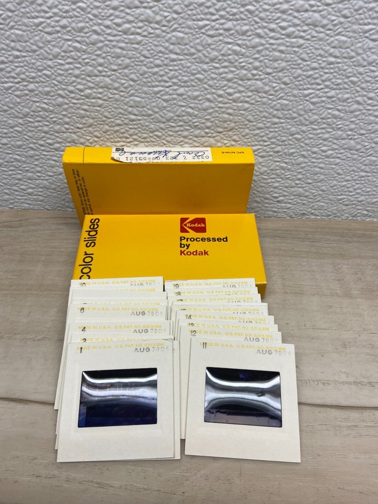 Kodak Color Slides 1970 Rodeo And Family Weekends Photos Lot Of 19