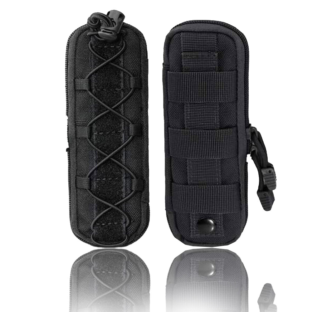Tactical Knife Sheath Bag Molle Flashlight Holster Pouch Utility Tool Pouch Case