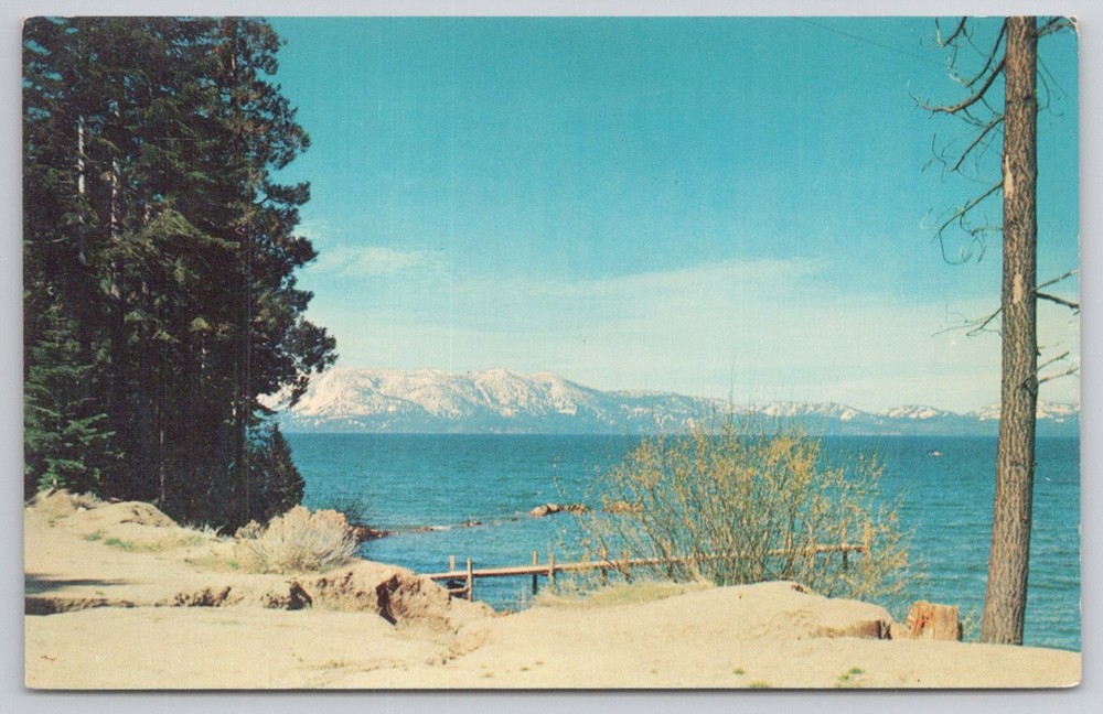 Vintage Lake Tahoe CA 1956 Postcard - Royal Pictures Merle Porter Photo