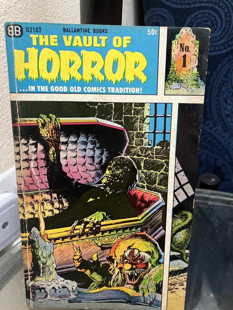The Vault of Horror No. 1 Ballantine Books 1st Edition 1965 E.C. comics