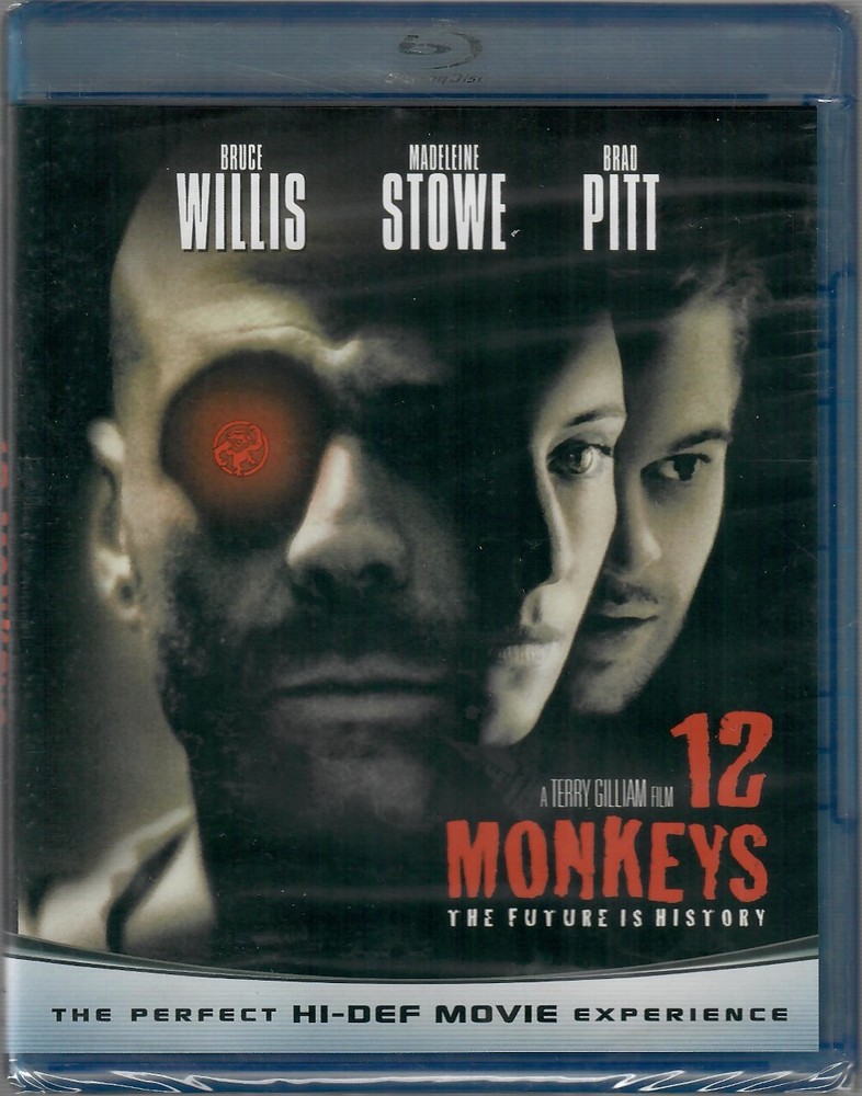 12 Monkeys (Blu-ray, 2009, Universal Home Entertainment) BRAND NEW and SEALED!