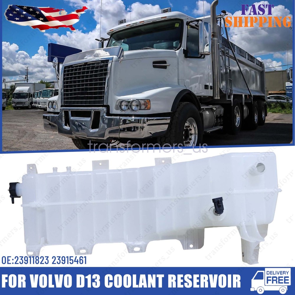 New Coolant Reservoir for Volvo D13 - Part Numbers 23911823 23915461 23059017