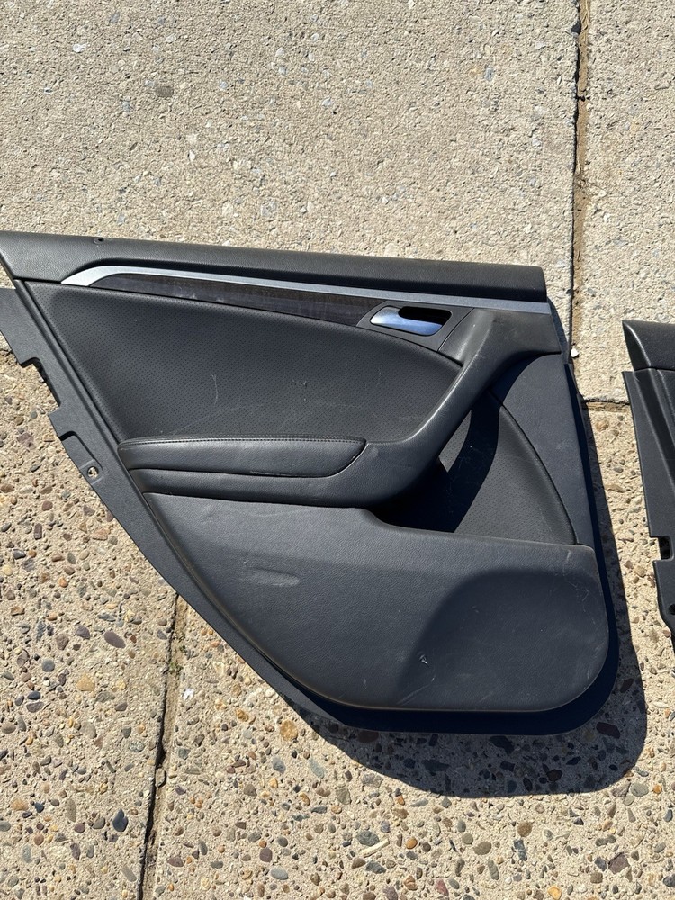 2004-2008 Acura TL Rear Left Driver Door Panel Black