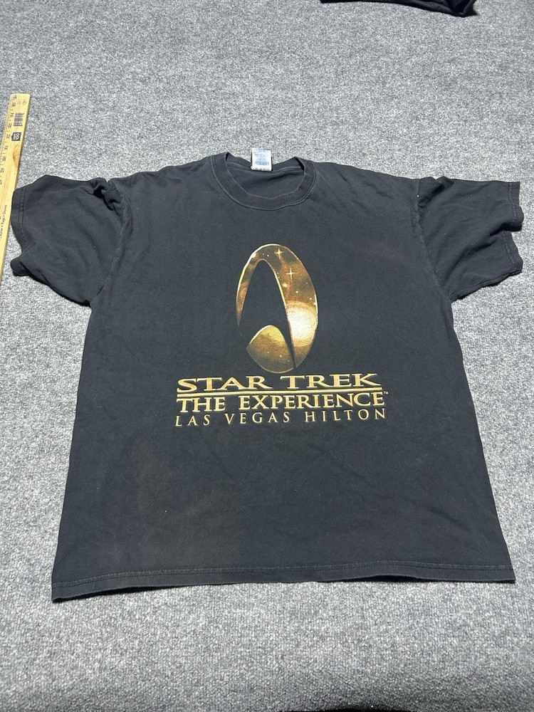 star trek the experience las vegas hilton Shirt Black Size Xl