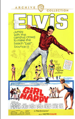Girl Happy [New DVD] Full Frame, Subtitled, Amaray Case