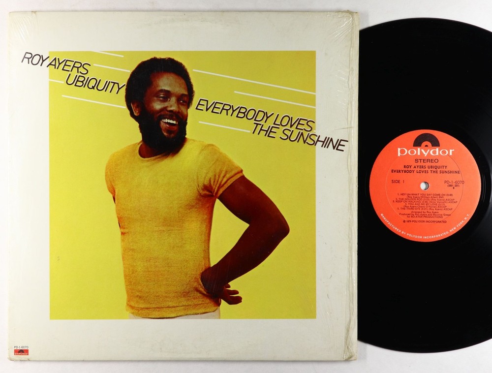 Roy Ayers Ubiquity - Everybody Loves The Sunshine LP - Polydor Shrink