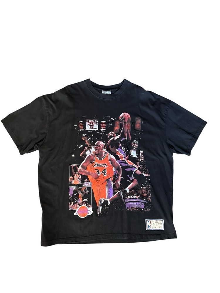 NBA Lakers Shaq And Kobe Tee Size XL Custom Tee By Sergio Calabasas
