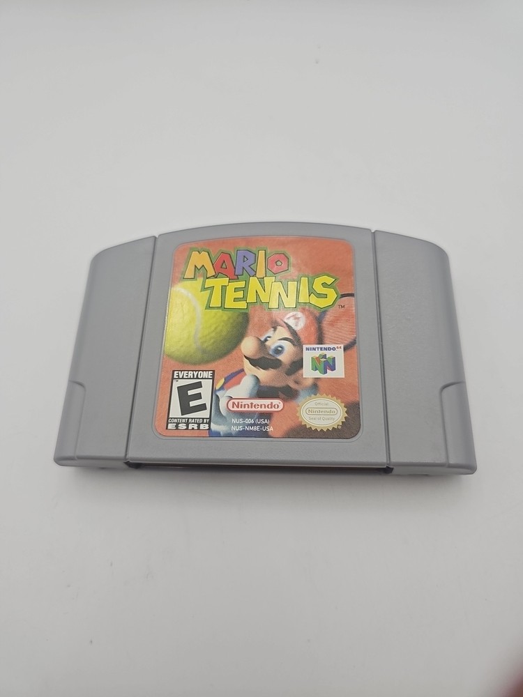 Mario Tennis N64 NFR Not For Resale Nintendo 64 Cart TESTED AUTHENTIC FAST!
