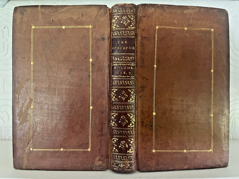 1767 THE SPECTATOR - Essays of Joseph Addison and Richard Steele