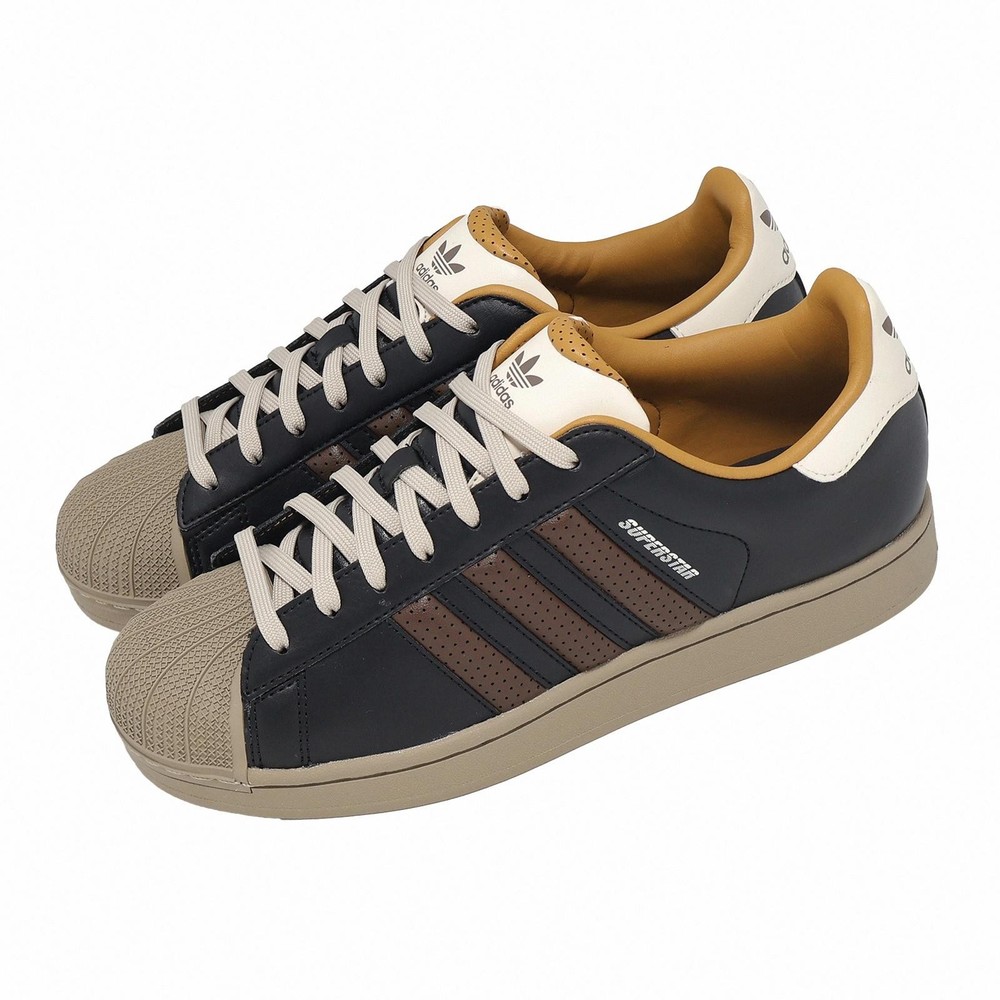 adidas Originals Superstar II 2 Core Black Brown Wonder White Men Casual JP9187
