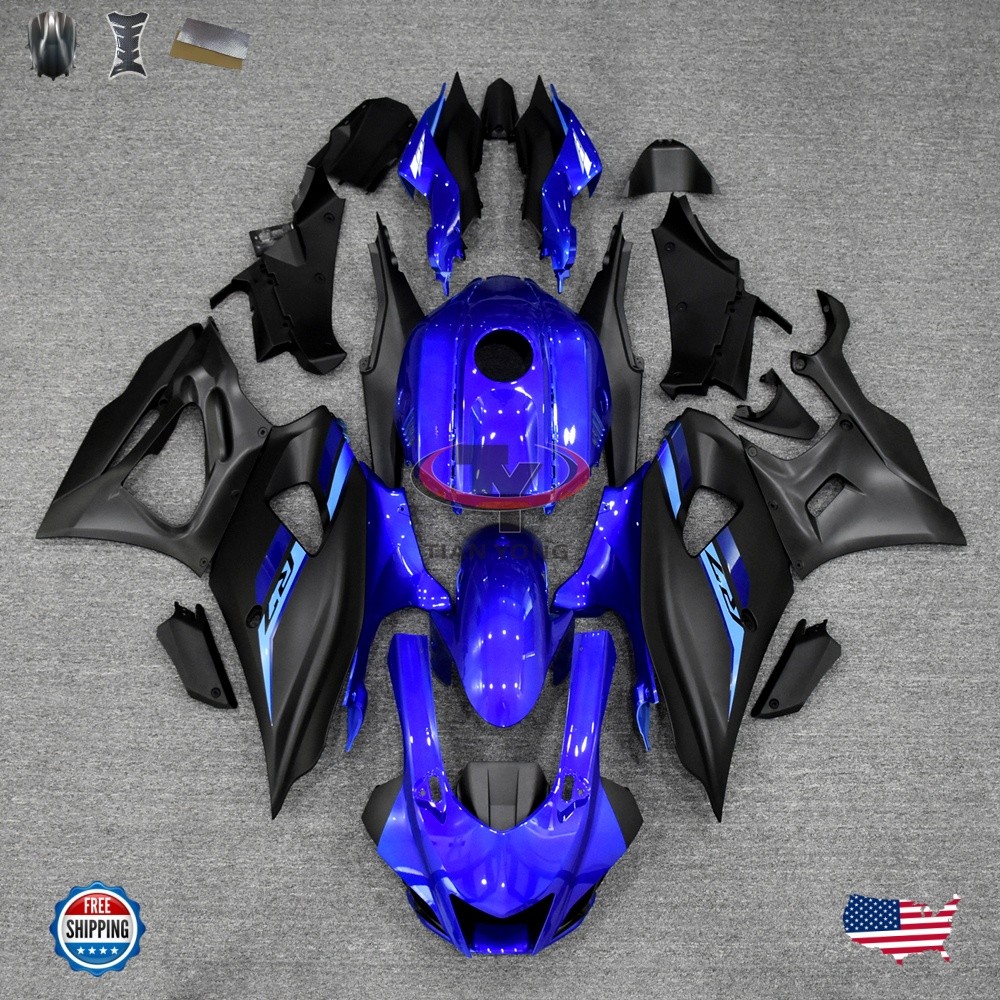 Fairings For Yamaha YZF R7 2022 2023 2024 ABS Fairing Kit Blue Black Bodywork