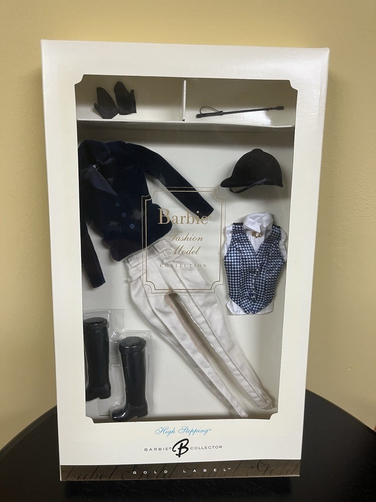 Barbie Fashion Model Collection Equestrian Outfit Jacket Breeches Boots Gloves