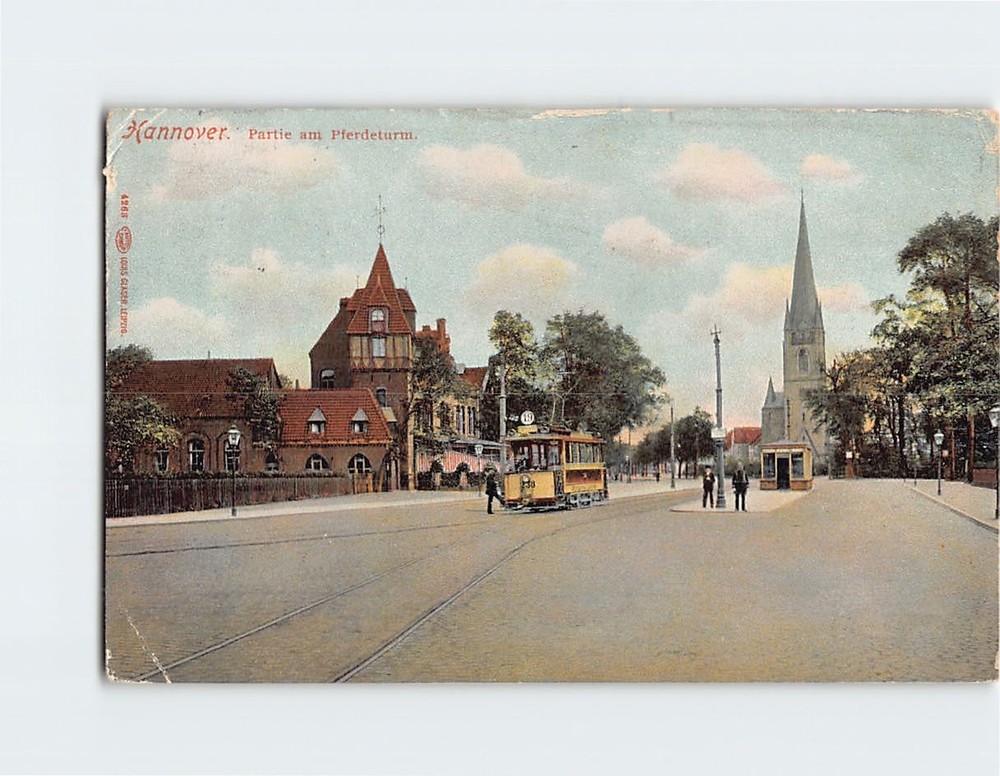 Postcard Am Pferdeturm Hannover Germany