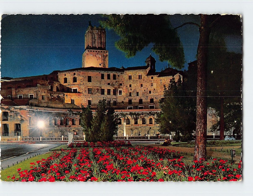 Postcard The Markets of Trajan (Mercati di Traiano) Rome Italy