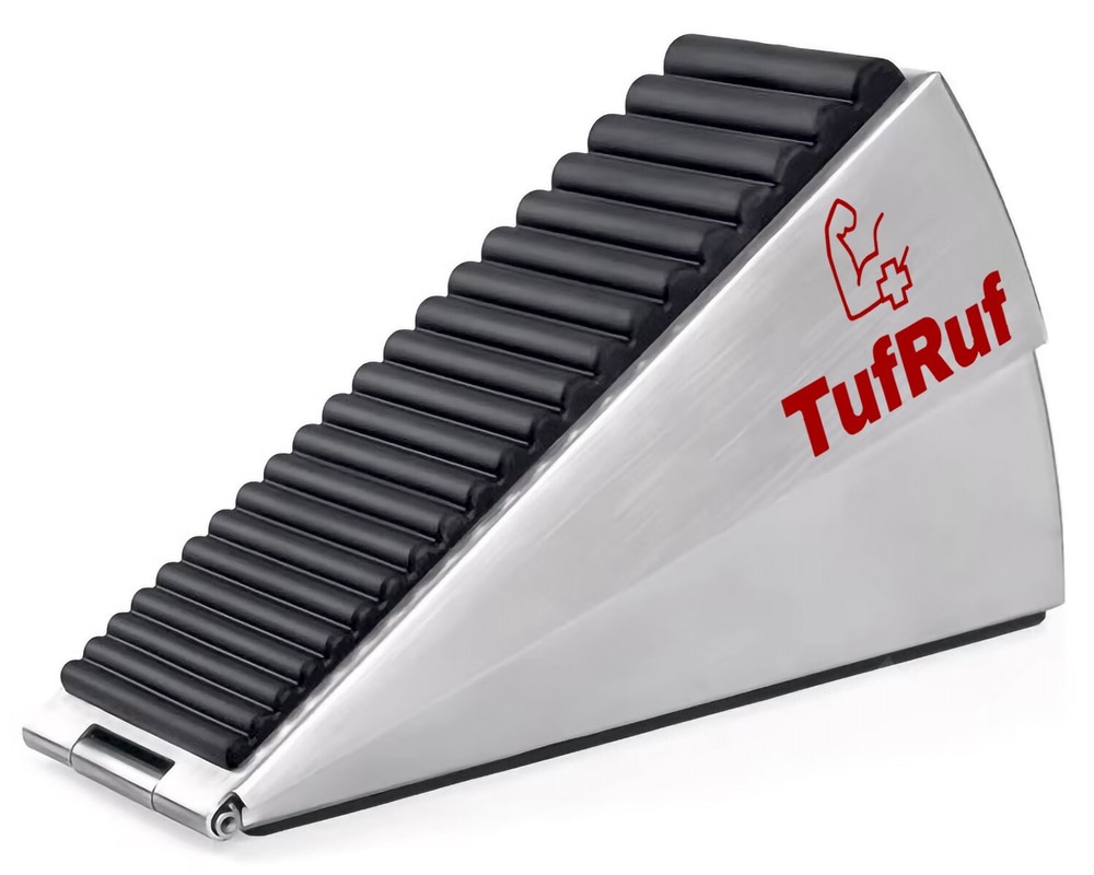 Original TUFRUF Tall Door Stopper - Heavy Duty Wedge Door Stopper for Large Door