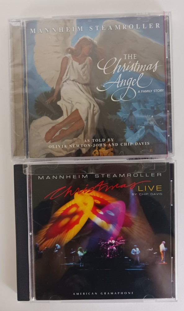 2 Mannheim Steamroller Christmas CD Christmas Angel Christmas Live New Sealed