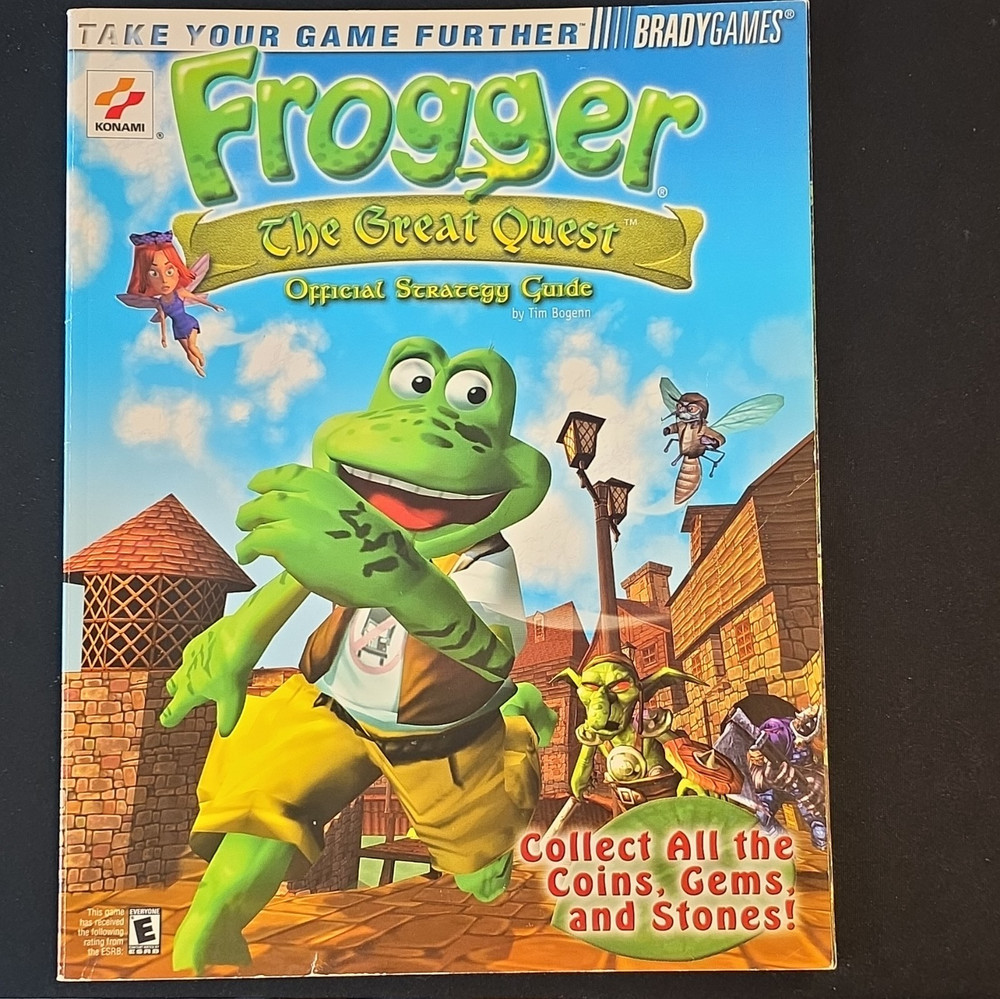 BradyGames Official Strategy Guide Frogger: The Great Quest Frogger 2001