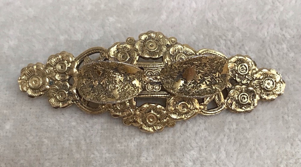 Vintage Freirich Gold Tone Pin Brooch Lapel Pin