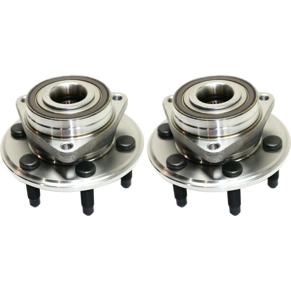 2pc Front Rear Wheel Bearing Hub for 2010-16 Cadillac SRX 2011 Saab 9-4x H11 IN