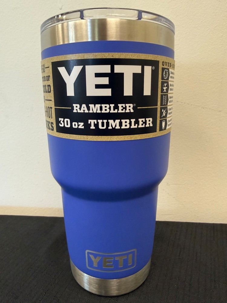 Yeti Rambler 30oz Tumbler Ultramarine Violet - New - Free Shipping