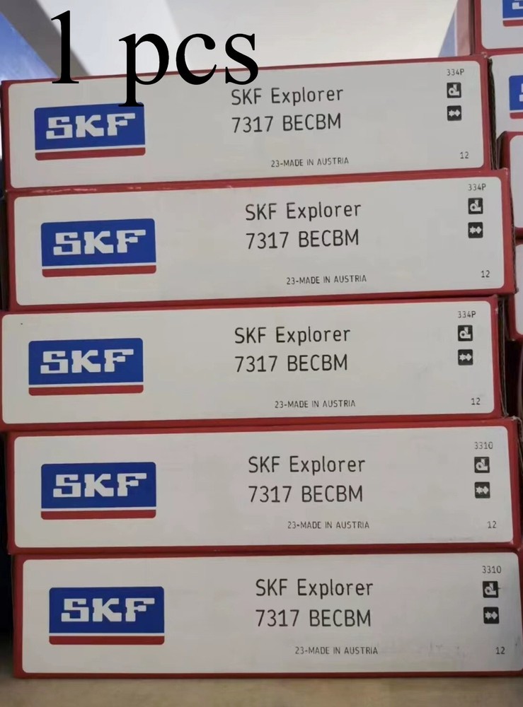 NEW SKF 7317 BECBM single row angular contact ball bearing