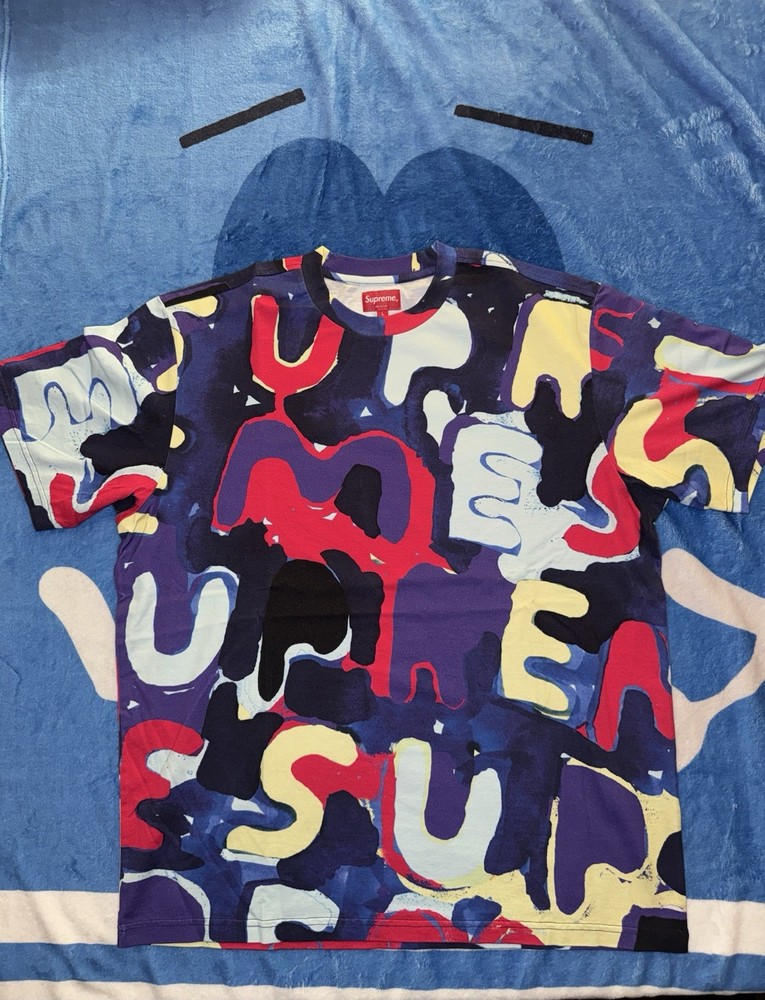Supreme Painted Logo S/S Top Large