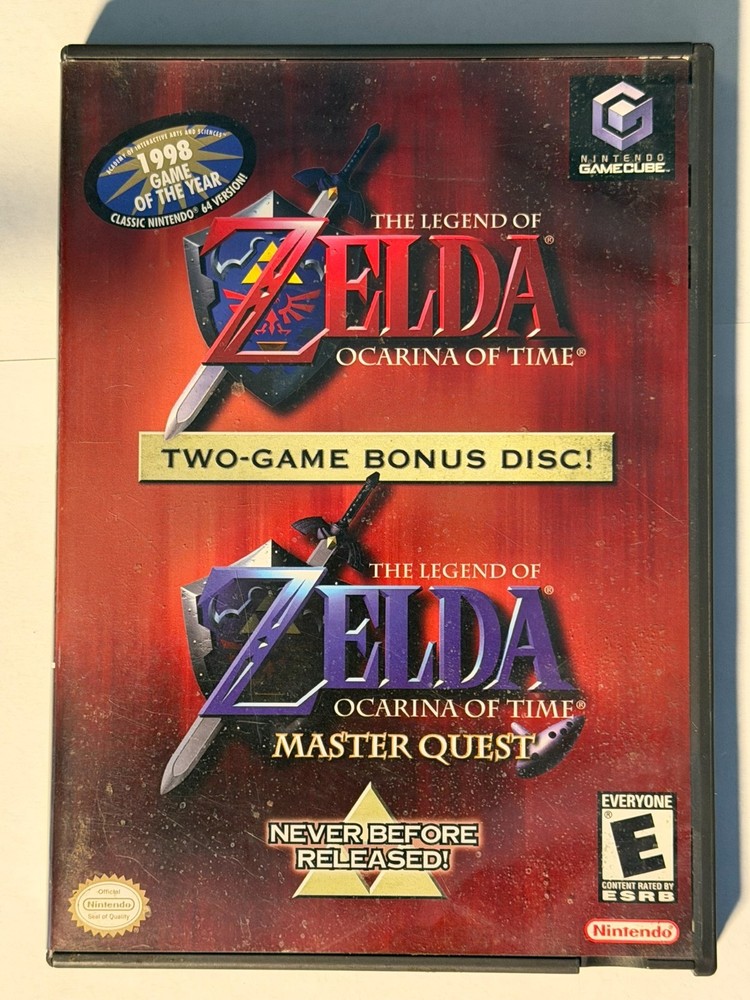 The Legend of Zelda: Ocarina of Time - Master Quest (Nintendo GameCube, 2003)