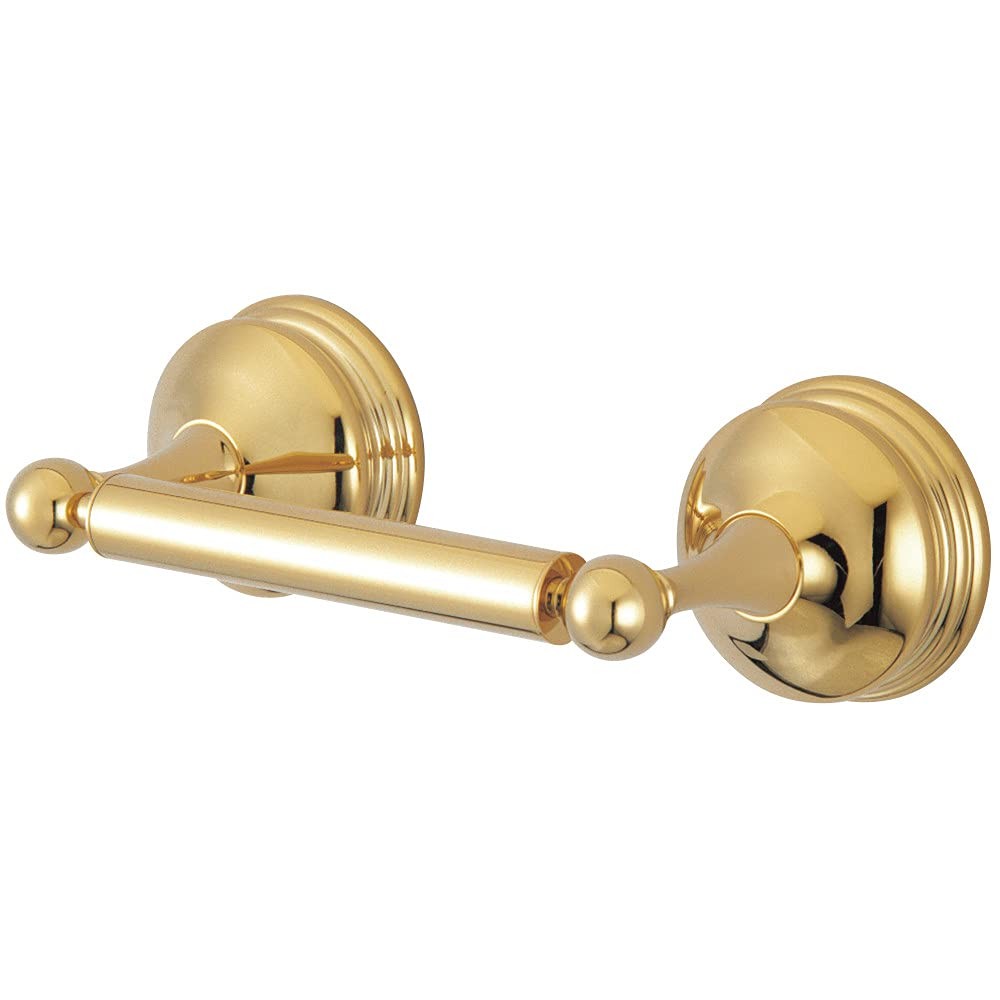 BA1168PB Vintage Toilet Paper Holder, Polished Brass