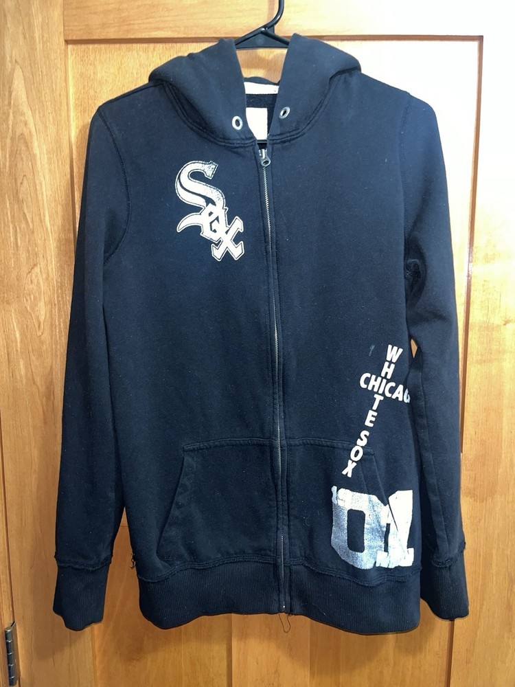 PINK Victoria’s Secret MLB Chicago White Sox Vintage Full Zip Hoodie Large