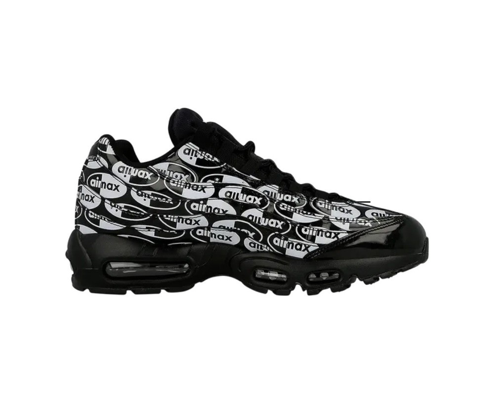 Nike Air Max 95 Premium Men’s Size 10 Black and White Sneakers
