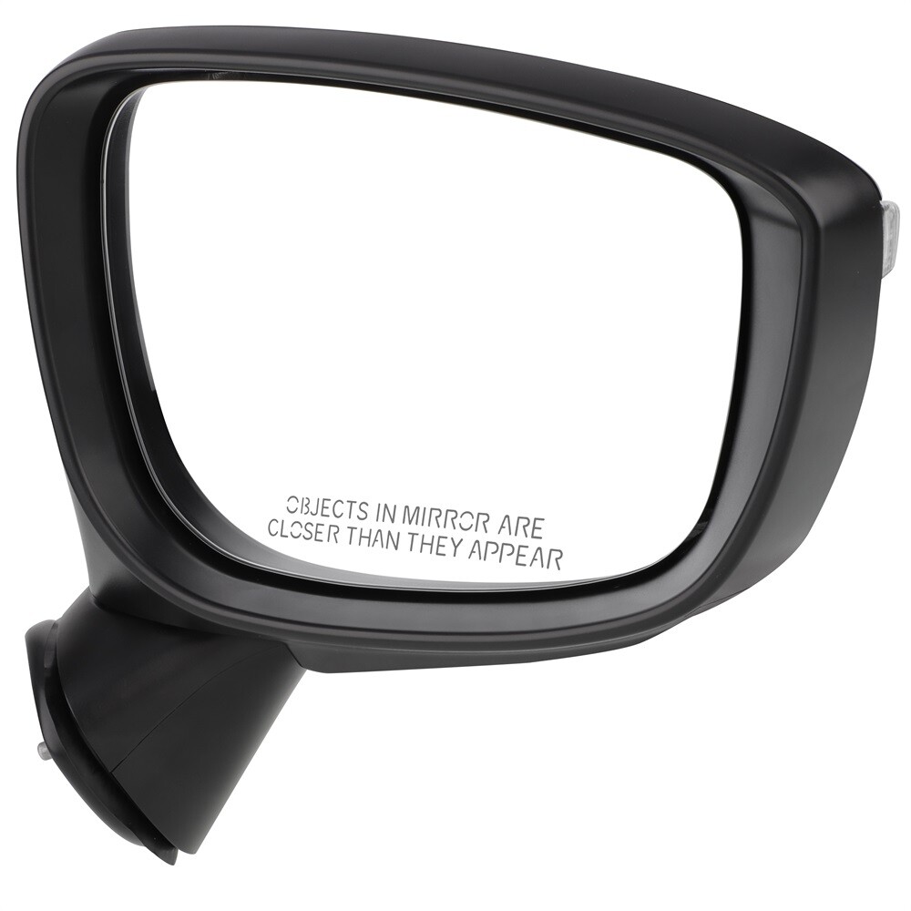 Power Heated Passenger Right Side View Tow Mirror For 2015-16 Mazda CX-5 Black