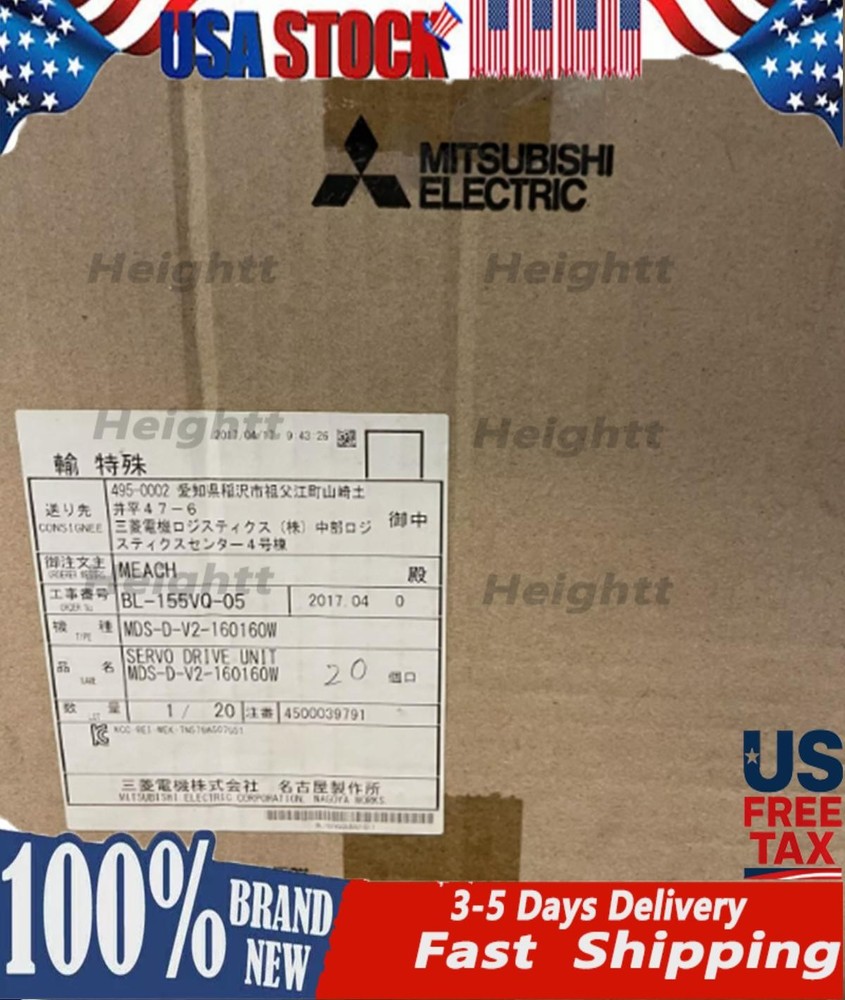 NEW MITSUBISHI Servo Drive MDS-D-V2-160160W MDSDV2160160W