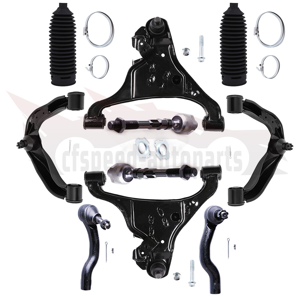 10PCS Front Control Arm w Ball Joints Suspension Kit For Nissan Frontier 2005-18