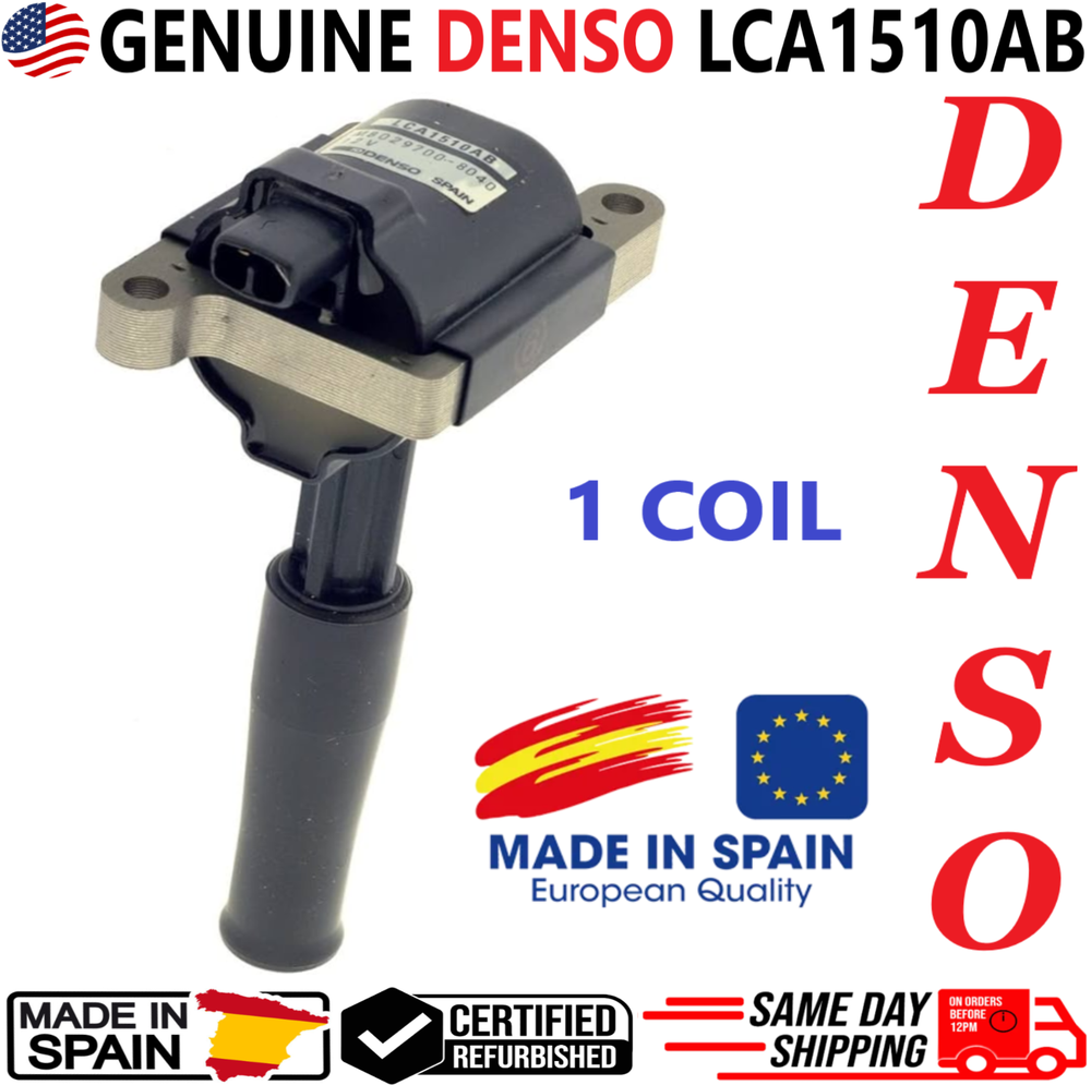 GENUINE DENSO x1 Ignition Coil For 1997-1999 Jaguar XJ8 XJR XK8 Vanden Plas 4.0L