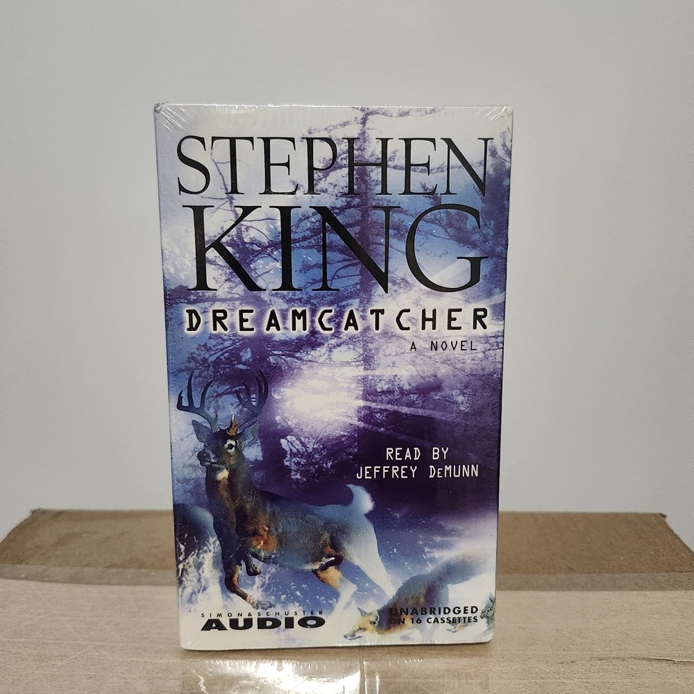 New Sealed Dreamcatcher by Stephen King Derry It (2001, 16 Audio Cassettes)