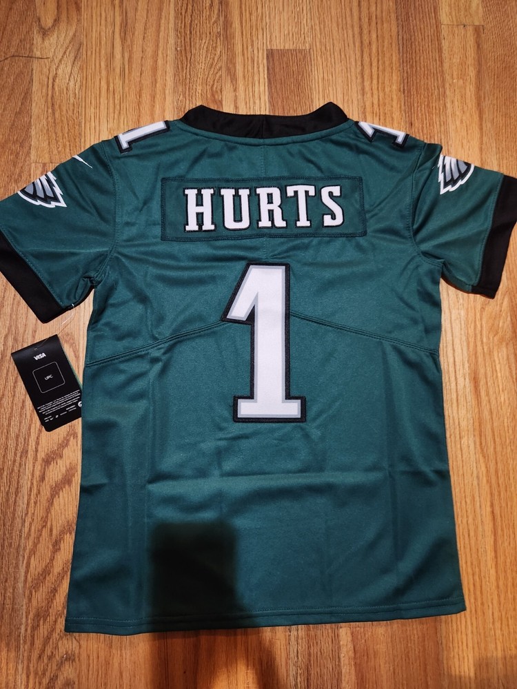 Adult Customized eagles #1 jalen hurts Size s-3xl color green *new regular fit
