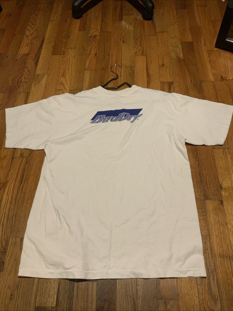 Vintage Budweiser Bud Dry At&T Rewards Promo T Shirt Adult Extra Large