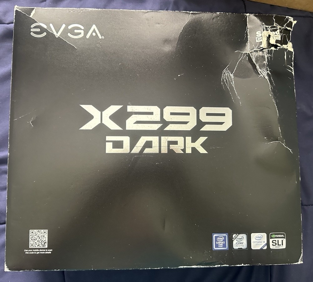 EVGA X299 Dark, LGA 2066, Intel (151SXE299KR) Motherboard