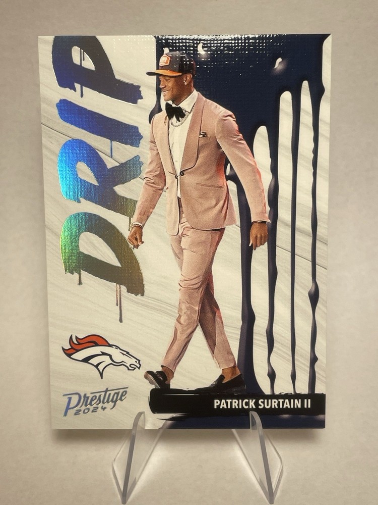 2024 Panini Prestige DRIP Patrick Surtain II Case Hit #D-PSN Denver Broncos