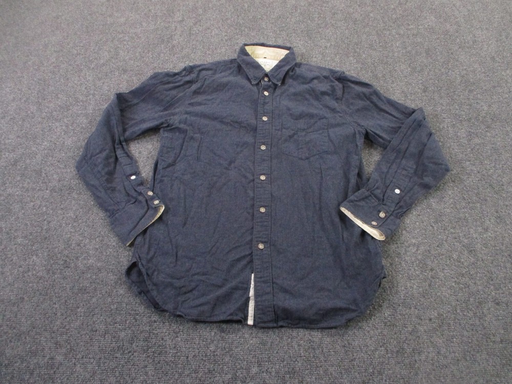 Rag Bone Shirt Mens M Blue Lightweight Business Standard Issue Preppy Adult